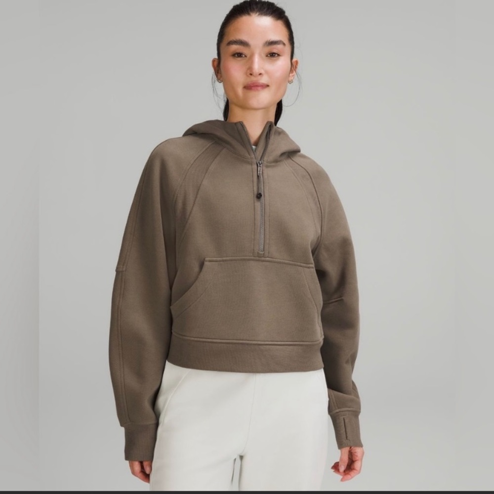 Lululemon Scuba Oversized Half-Zip Hoodie Nomad